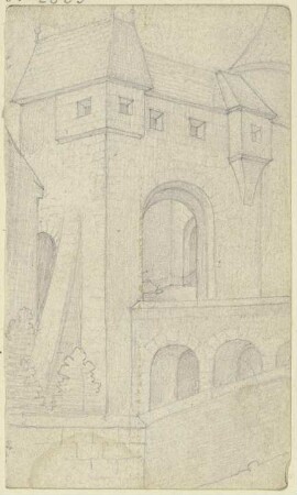 Torhaus mit Brücke