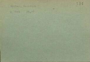 Bächer, Heinrich