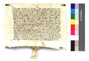 Lehenrevers des Wilhelm von Woellwarth zu Lauterburg gegen Abt Johann II. zu Ellwangen um Baiershofen, Bernlohe, Röthardt, den Hof zu Rötenberg, den Hof gen. Eglof, Killingen und Westhausen