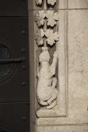 Südportal — Gewändefigur
