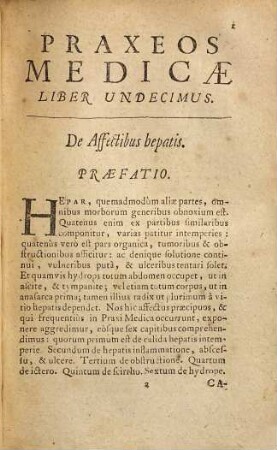 Lazari Riverii Consiliarii Et Medici Regii, Atque In Monspeliensi Universitate Medicinae Professoris ... Praxeos Medicae Libri Septem Posteriores
