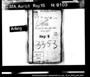 Die Genehmigung des Voranschlages und der Abrechnung der Esenser Deich- und Sielkasse