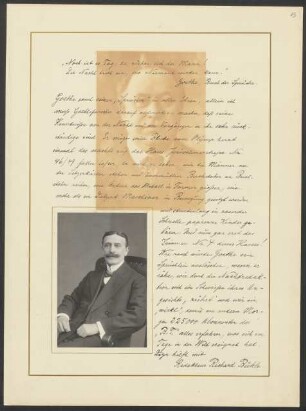 Redakteur Richard Bühle