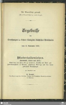 Materialienlehre (Baumwolle, Leinen und Seide)