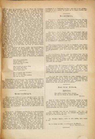 Augsburger Anzeigeblatt. Sonntags-Beilage zum Augsburger Anzeigblatt. 1878