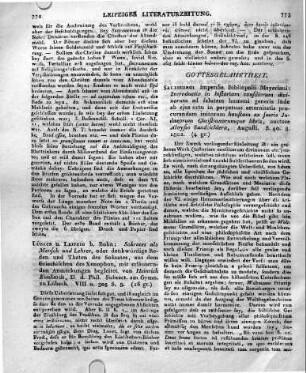 Lübeck u. Leipzig b. Bohn: Sokrates als Mensch und Lehrer, oder denkwürdige Reden und Thaten des Sokrates, aus dem Griechischen des Xenophon, mit erläuternden Anmerkungen begleitet, von Heinrich Kunhardt, D. d. Phil. Subrect. am Gymn. zu Lübeck. VIII u. 305 S. 8.
