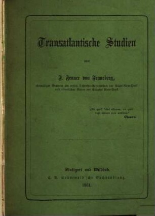 Transatlantische Studien