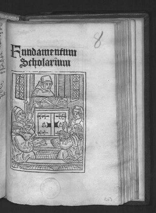 Fundamentum scholarium : [Regule Remigii emendate correcteque]