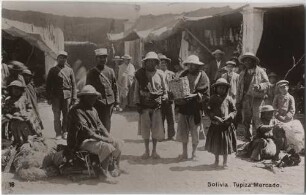 Marktszene aus Bolivien