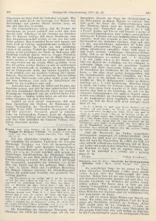 470-471 [Rezension] Hansen, Reimer, Geschichte der Kirchengemeinde Wöhrden