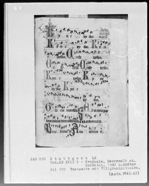 Graduale — Ersatzteil für Textverluste — Noten