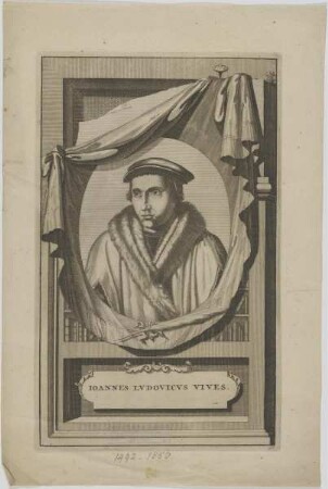 Bildnis des Iohannes Ludovicus Vives
