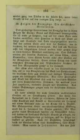 30. Folgen der Kreuzzüge. Die christlichen Ritterorden