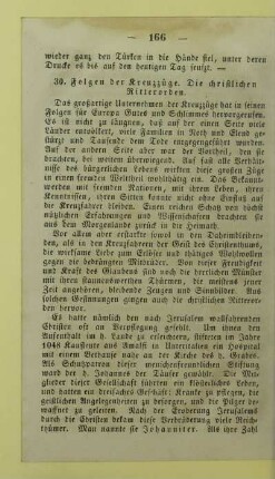 30. Folgen der Kreuzzüge. Die christlichen Ritterorden