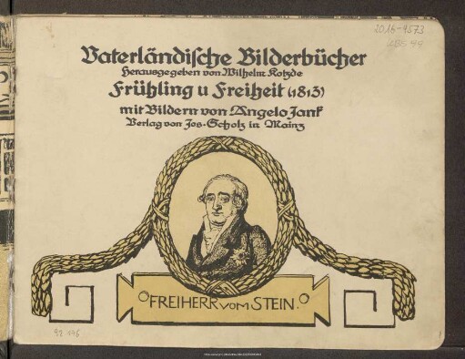 Vaterländische Bilderbücher. Frühling und Freiheit (1813)