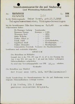 Sauer, Oskar