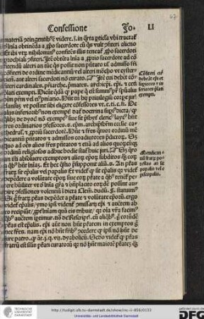 Confiteri cui debeant episcopi et superiores et inferiores prelati exempti.
