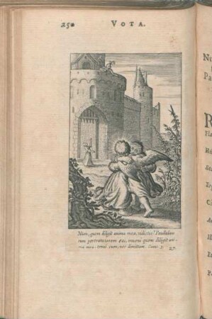 [XII.] Num, quem diligit anima mea, vidistis? Paullulum cum pertransissem eos, inueni quem diligit anima mea: tenui eum, nec dimittam. Cantic. 3.
