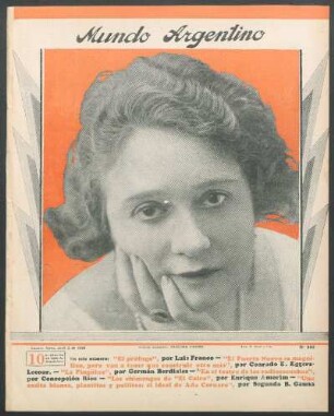 Actrices nacionales: Angelina Pagano [Fotografía]
