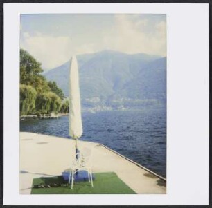 Blick vom Hotel Eden Roc in Ascona über den Lago Maggiore