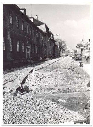 Rosental, Blick Richtung Landestheater. Detmold. Umgestaltete Südseite