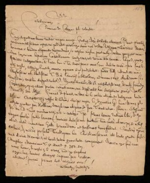 Brief von Christian Franz Paullini an Johann Dolaeus