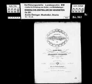 Strauss, Johann, Sperl-Polka für das Pianoforte, 133. Werk, Wien, Haslinger.