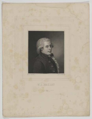 Bildnis des W. A. Mozart (ungesichert)