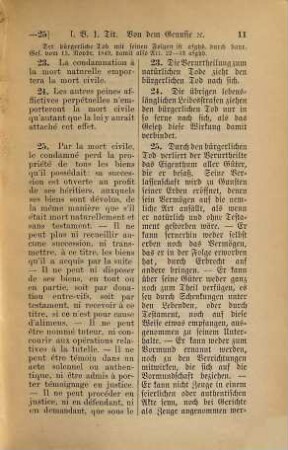 Der Code civil mit den Abänderungen durch Reichs- und bayerisches Landesrecht