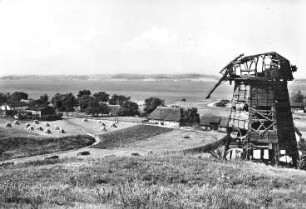 Gager. Erdholländer, Baujahr 1886, Ansichtskarte (1990/2000 eingestürzt)