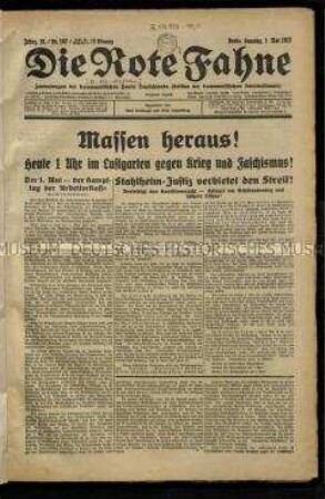 Sozialistische Zeitung. 10. Jahrgang 1927