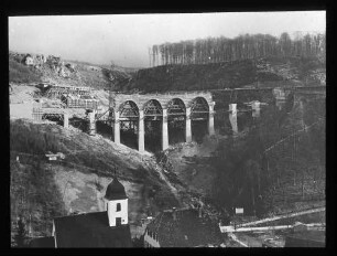 Drachenlochbrücke: Bogenschalung