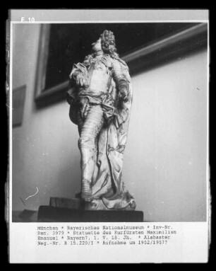 Statuette des Kurfürsten Maximilian Emanuel
