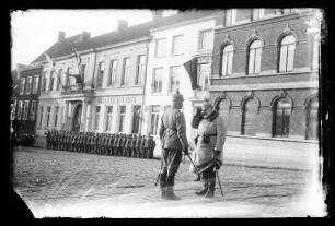 Wilhelm II., König von Württemberg: Parade in Menin 1917