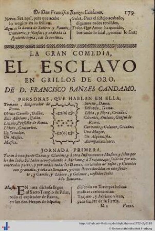 El Esclavo en Grillos de Oro.