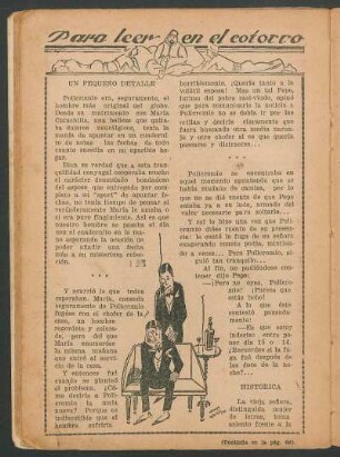 Para leer en el cotorro