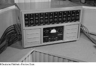 Meßtechnisches Gerät auf der Leipziger Herbstmesse 1954