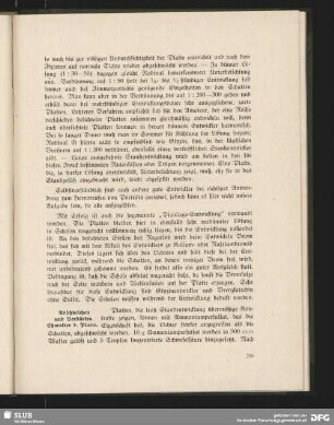 Abschwächen und Verstärken. Charakter der Platte