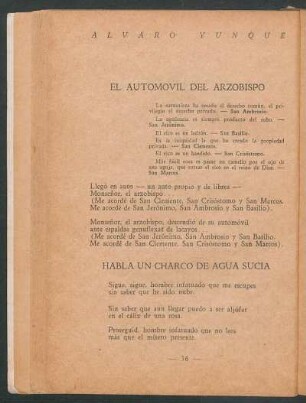 El automóvil del arzobispo
