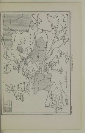 Europa um 1750