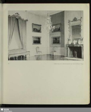 Schloß Sanssouci, Kavalierzimmer aus dem westlichen Flügel