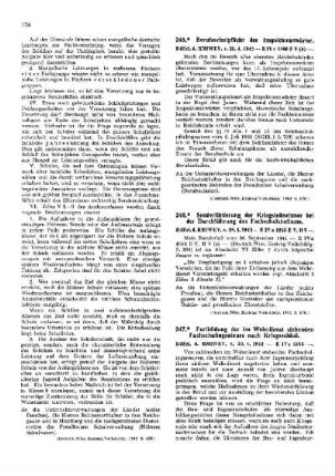 Fortbildung der im Wehrdienst stehenden Fachschulingenieure nach Kriegsschluß : [Amtliche Erlasse] ; [Amtlicher Teil]