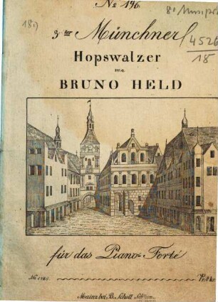 3ter Münchner Hopswalzer : für das Piano-Forté