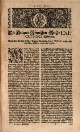 Adami Cortreji Corporis Juris Publici Sacri Romani Imperii Germanici Tomus ..., 1,4. Exhibens Sacri Romani Imperii ordinationem executionis