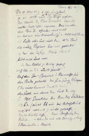 78r-81r 4.5.1905 Tunis - Carthago, Musée de Carthage, Inschriften - Tunis