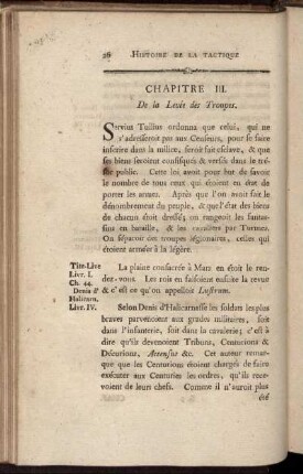 Chapitre III. De la Levée des Troupes.