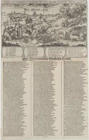 Der Niederlandsche schlaffende Louw.