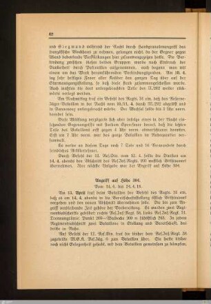 Angriff auf Höhe 304