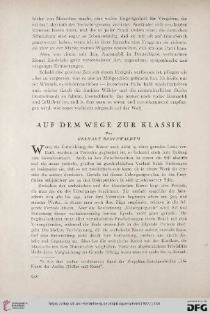 7: Auf dem Wege zur Klassik