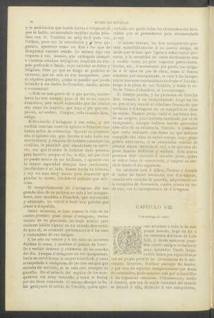 Capítulo VIII - Una intriga de corte.